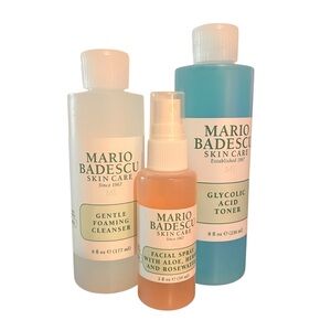 Mario Badescu Cleanser and Toner Trio